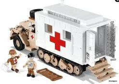 2518 Cobi Bouw Sets Ford V3000S Maultier Ambulance -Bruder Verkoopwinkel CO2518 3