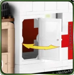 2518 Cobi Bouw Sets Ford V3000S Maultier Ambulance -Bruder Verkoopwinkel CO2518 6