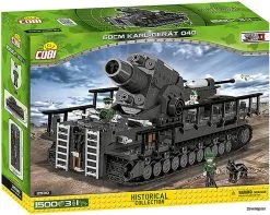 2530 Cobi Bouw Sets WW2 2530 60cm Karl-Gerat 040 Adam