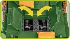 Cobi Bouw Sets 2533 Cobi M4A3E8 Sherman Easy Eight -Bruder Verkoopwinkel CO2533 4