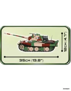 2540 Cobi Bouw Sets PzKpfw VI Ausf. B Königstiger -Bruder Verkoopwinkel CO2540 2