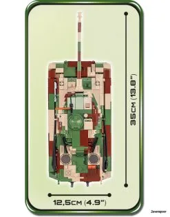 2540 Cobi Bouw Sets PzKpfw VI Ausf. B Königstiger -Bruder Verkoopwinkel CO2540 3