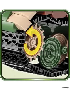 2540 Cobi Bouw Sets PzKpfw VI Ausf. B Königstiger -Bruder Verkoopwinkel CO2540 4