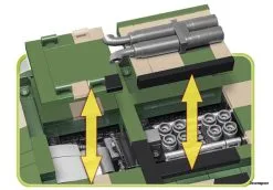 2544 Cobi Bouw Sets Super Heavy Tank -Bruder Verkoopwinkel CO2544 5