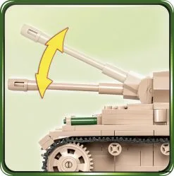 2546 Cobi Bouw Sets Panzerkmpfwagen IV AusF. G -Bruder Verkoopwinkel CO2546 5