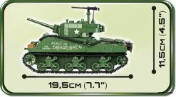 2550 Cobi Bouw Sets Sherman M4A3E2 -Bruder Verkoopwinkel CO2550 2