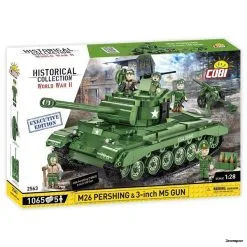 Cobi Bouw Sets 2563 Cobi M26 Pershing & 3-inch M5 Gun Executive Edition