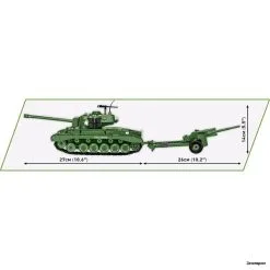 Cobi Bouw Sets 2563 Cobi M26 Pershing & 3-inch M5 Gun Executive Edition -Bruder Verkoopwinkel CO2563 2