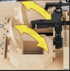 2619 Cobi Bouw Sets Abrams M1a2 -Bruder Verkoopwinkel CO2619 2