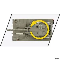 Cobi Bouw Sets 2621 Cobi Merkava Mk. I/II -Bruder Verkoopwinkel CO2621 2