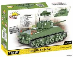 Cobi Bouw Sets 2715 Cobi WWII SHERMAN M4A1 -Bruder Verkoopwinkel CO2715 2