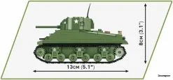 Cobi Bouw Sets 2715 Cobi WWII SHERMAN M4A1 -Bruder Verkoopwinkel CO2715 6