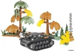 2718 Cobi Bouw Sets Panzer II Ausf. A -Bruder Verkoopwinkel CO2718 2