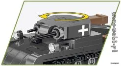 2718 Cobi Bouw Sets Panzer II Ausf. A -Bruder Verkoopwinkel CO2718 3