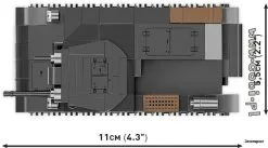 2718 Cobi Bouw Sets Panzer II Ausf. A -Bruder Verkoopwinkel CO2718 5