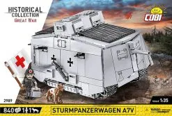 Cobi Bouw Sets 2989 Cobi GREAT WAR STURMPANZERWAGEN A7V