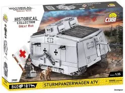 Cobi Bouw Sets 2989 Cobi GREAT WAR STURMPANZERWAGEN A7V -Bruder Verkoopwinkel CO2989 10