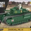 3046 Cobi Bouw Sets Churchill Mk. III -Bruder Verkoopwinkel CO3046