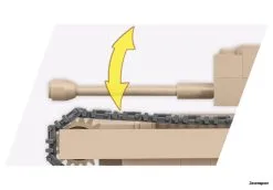 3064 Cobi Bouw Sets Churchill I Tank / 1:48 Schaal -Bruder Verkoopwinkel CO3064 3