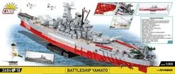 Cobi Bouw Sets 4832 Cobi WWII BATTLESHIP YAMATO EXECUTIVE EDITION -Bruder Verkoopwinkel CO4832 2