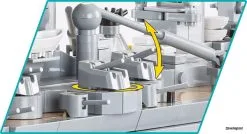 Cobi Bouw Sets 4835 Cobi WWII BATTLESHIP GNEISENAU -Bruder Verkoopwinkel CO4835 5