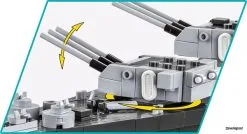 Cobi Bouw Sets 4836 Cobi WWII IOWA-CLASS BATTLESHIP- EXECUTIVE EDITION -Bruder Verkoopwinkel CO4836 3