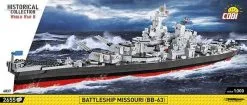 Cobi Bouw Sets 4837 Cobi WWII MISSOURI BATTLESHIP -Bruder Verkoopwinkel CO4837 2