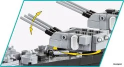 Cobi Bouw Sets 4837 Cobi WWII MISSOURI BATTLESHIP -Bruder Verkoopwinkel CO4837 5