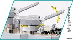 4842 Cobi Bouw Sets Pennsylvania – Class Battleship (2in1) – Executive Edition -Bruder Verkoopwinkel CO4842 6