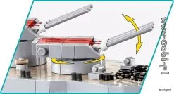 4843 Cobi Bouw Sets USS Arizona (BB-39) -Bruder Verkoopwinkel CO4843 6