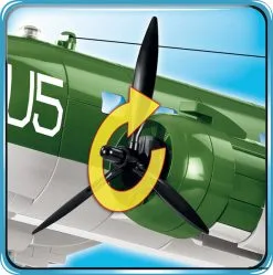 5701 Cobi Bouw Sets Dakota C-47 Skytrain -Bruder Verkoopwinkel CO5701 4