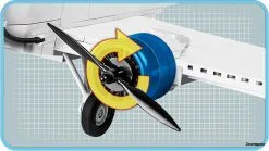 5711 Cobi Bouw Sets Junkers JU-52/3M G4E -Bruder Verkoopwinkel CO5711 5