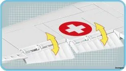 5711 Cobi Bouw Sets Junkers JU-52/3M G4E -Bruder Verkoopwinkel CO5711 9