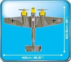 5716 Cobi Bouw Sets Messerschmitt BF110B -Bruder Verkoopwinkel CO5716 3