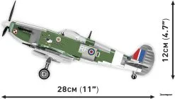 Cobi Bouw Sets 5725 Cobi WWII SUPERMARINE SPITFIRE MK.VB 335 KL -Bruder Verkoopwinkel CO5725 4