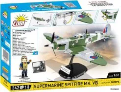 Cobi Bouw Sets 5725 Cobi WWII SUPERMARINE SPITFIRE MK.VB 335 KL -Bruder Verkoopwinkel CO5725 8