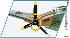 5728 Cobi Bouw Sets Hawker Hurricane Mk.I -Bruder Verkoopwinkel CO5728 4