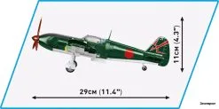 5740 Cobi Bouw Sets Historical Collection 5740 Kawasaki KI-61-HIEN 5740 -Bruder Verkoopwinkel CO5740 4