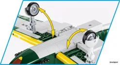 5740 Cobi Bouw Sets Historical Collection 5740 Kawasaki KI-61-HIEN 5740 -Bruder Verkoopwinkel CO5740 7