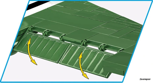 5743 Cobi Bouw Sets Historical Collection World War II 5743 Douglas C-47 Skytrain DAKOTA 5743 7 5743 Cobi Bouw Sets Historical Collection World War II 5743 Douglas C-47 Skytrain DAKOTA 5743 - Afbeelding 5