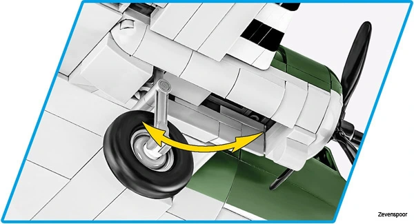 5743 Cobi Bouw Sets Historical Collection World War II 5743 Douglas C-47 Skytrain DAKOTA 5743 10 5743 Cobi Bouw Sets Historical Collection World War II 5743 Douglas C-47 Skytrain DAKOTA 5743 - Afbeelding 8