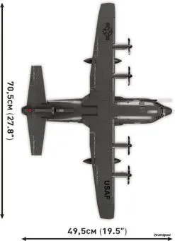 5838 Cobi Bouw Sets Lockheed C-130J-SOF Executive Edition -Bruder Verkoopwinkel CO5838 4