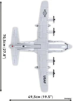 5839 Cobi Bouw Sets Lockheed C-130 Hercules -Bruder Verkoopwinkel CO5839 4