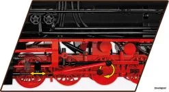6282 Cobi Bouw Sets DRB Class 52 Steam Locomotive -Bruder Verkoopwinkel CO6282 4