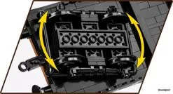 6284 Cobi Bouw Sets German Railway Platfrormwagen Typ SSY -Bruder Verkoopwinkel CO6284 4