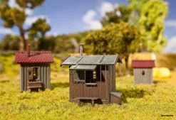 120211 Faller Streckenhäuschen/ Geräteschup