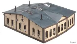 120277 Faller Ringlokschuppen Mit Antriebst -Bruder Verkoopwinkel FA120277 2