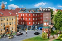 130138 Faller Stadteckhaus Mit Tattoostudio