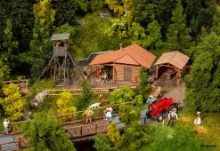 130637 Faller Jagdhütte Mit Hochsitz
