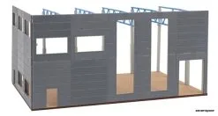 130892 Faller Industriehalle Im Bau, System -Bruder Verkoopwinkel FA130892 2